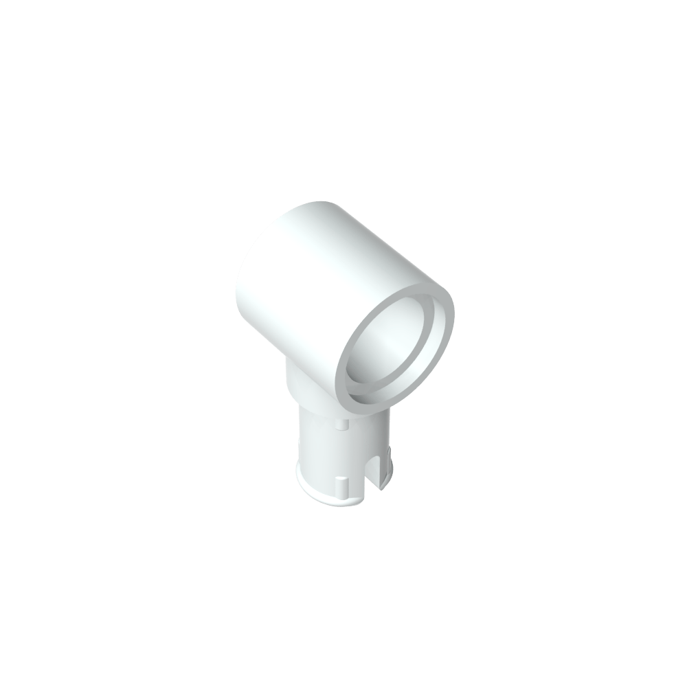 Connecteur Technic à 1 broche avec rainures de friction dans le sens de la longueur-MyGobricksFr