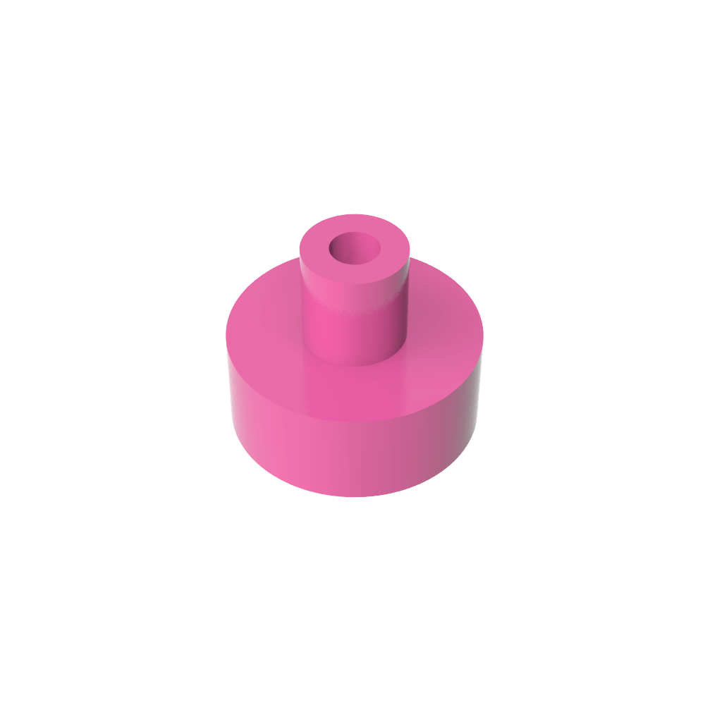 Carreau rond 1 x 1 avec barre creuse-MyGobricksFr
