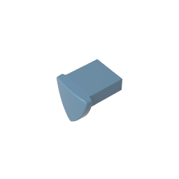 Partie du corps d'un animal, oreille de chien, plaque spéciale 1 x 1-MyGobricksFr