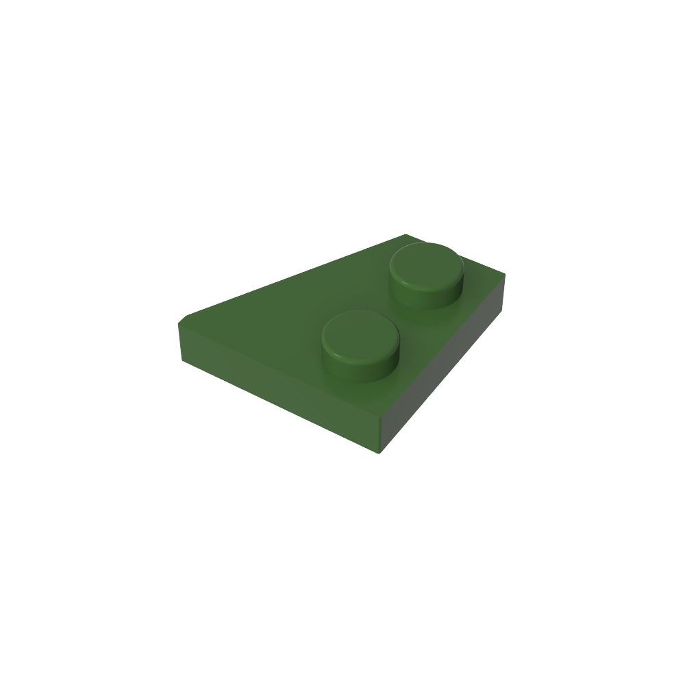 Plaque en coin 2 x 2 gauche-MyGobricksFr
