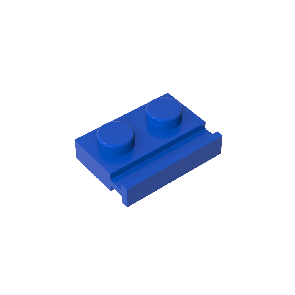 Plaque spéciale 1 x 2 avec rail de porte-MyGobricksFr