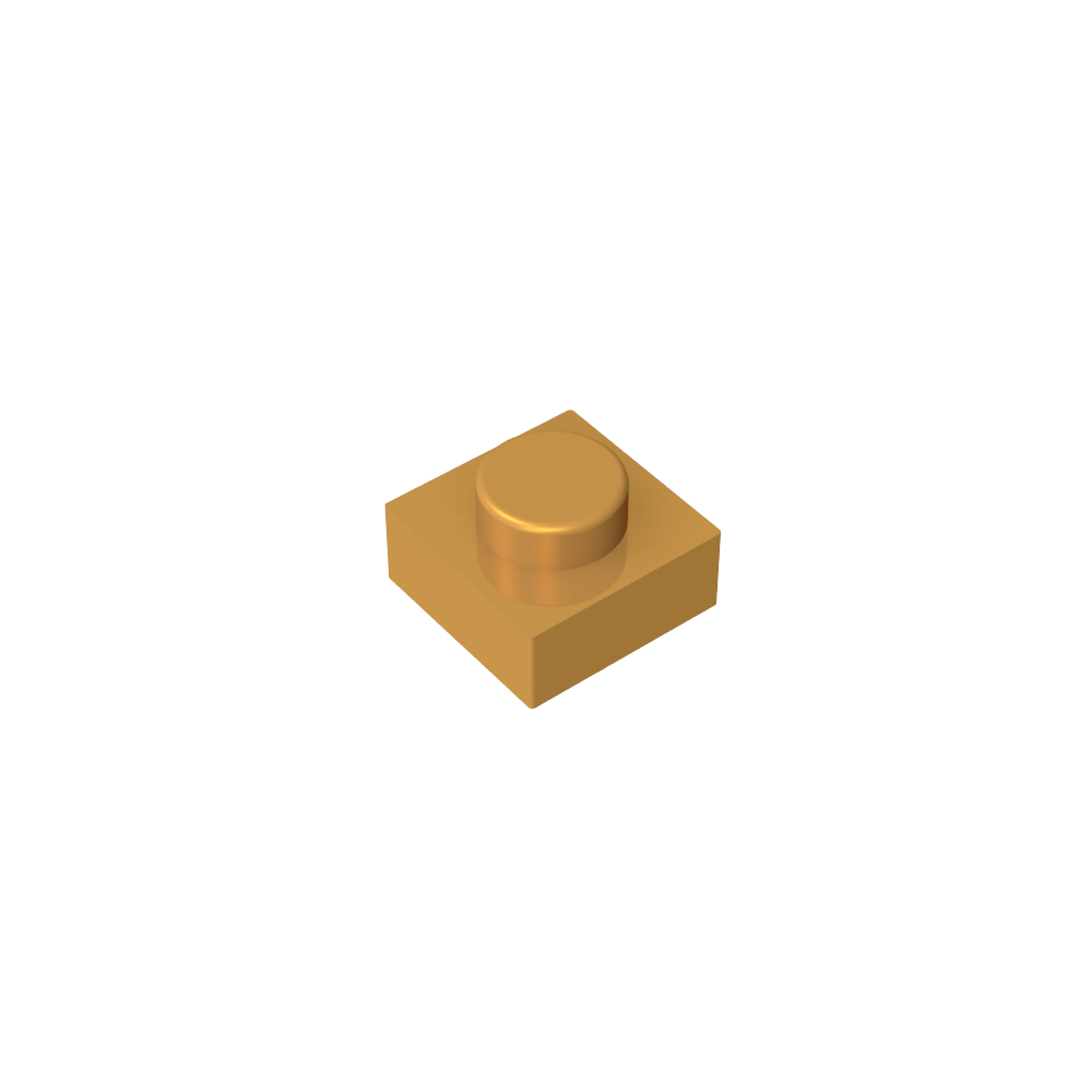 Plaque 1 x 1-MyGobricksFr