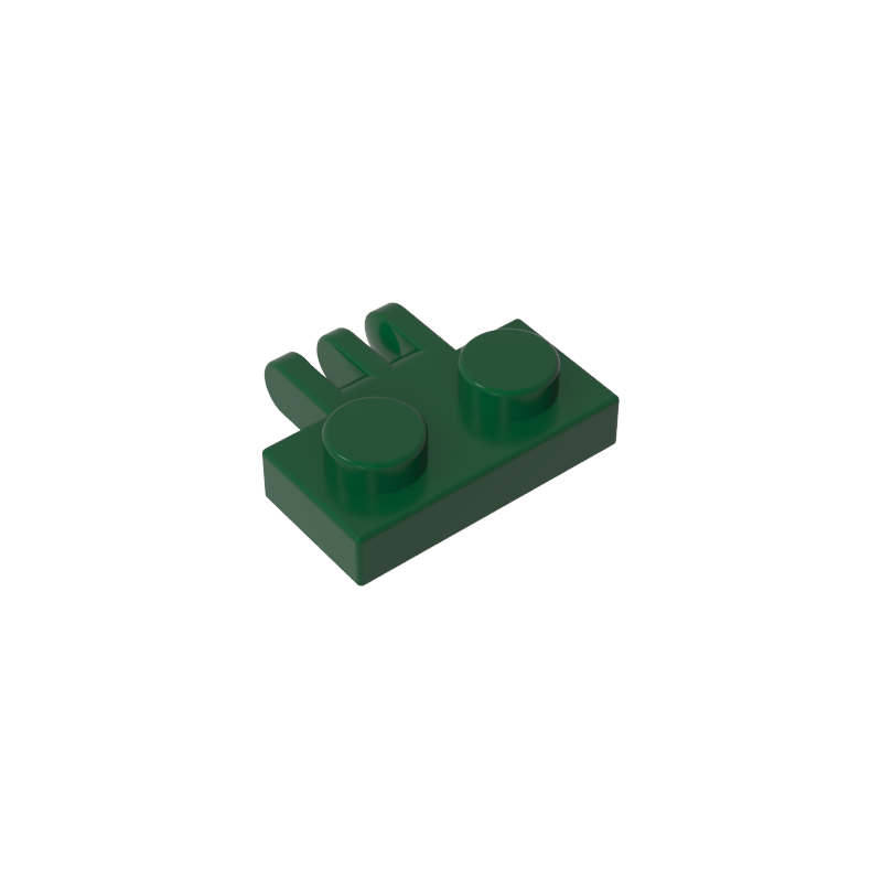 Plaque de charnière 1 x 2 avec 3 doigts sur le côté-MyGobricksFr