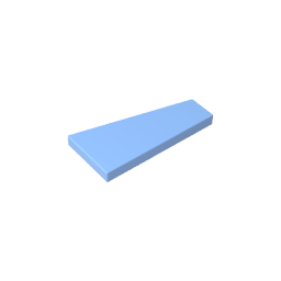 Panneau lumineux en forme de coin 2x4 (à gauche)