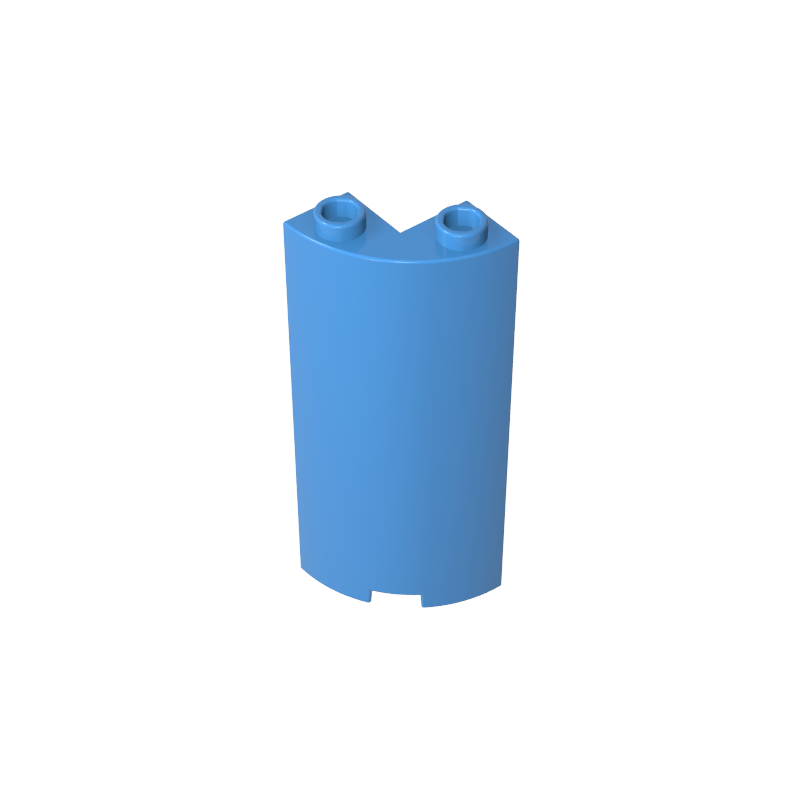Quart de cylindre 2 x 2 x 5 (Mur)-MyGobricksFr
