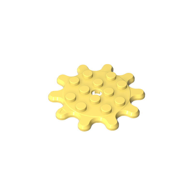 4x4 10 gear turntable plate