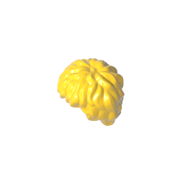 Silhouette, cheveux ébouriffés-MyGobricksFr