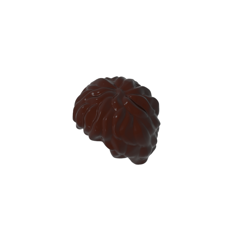 Silhouette, cheveux ébouriffés-MyGobricksFr
