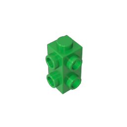 Brique 1 x 1 x 2 avec des pointes en relief sur les deux faces-MyGobricksFr