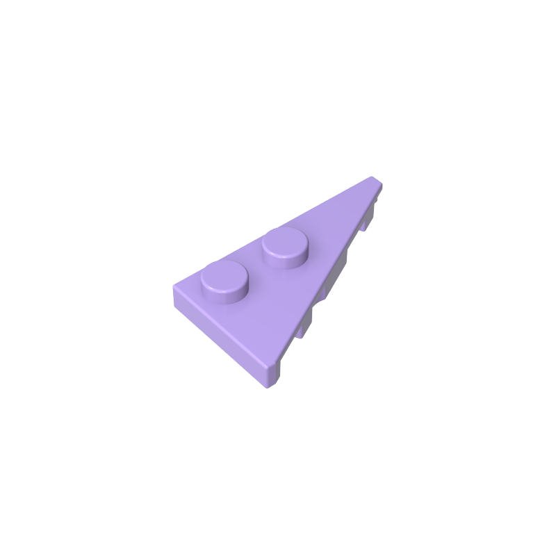 Coin, Plaque 4 x 2 Droite, Pointue-MyGobricksFr