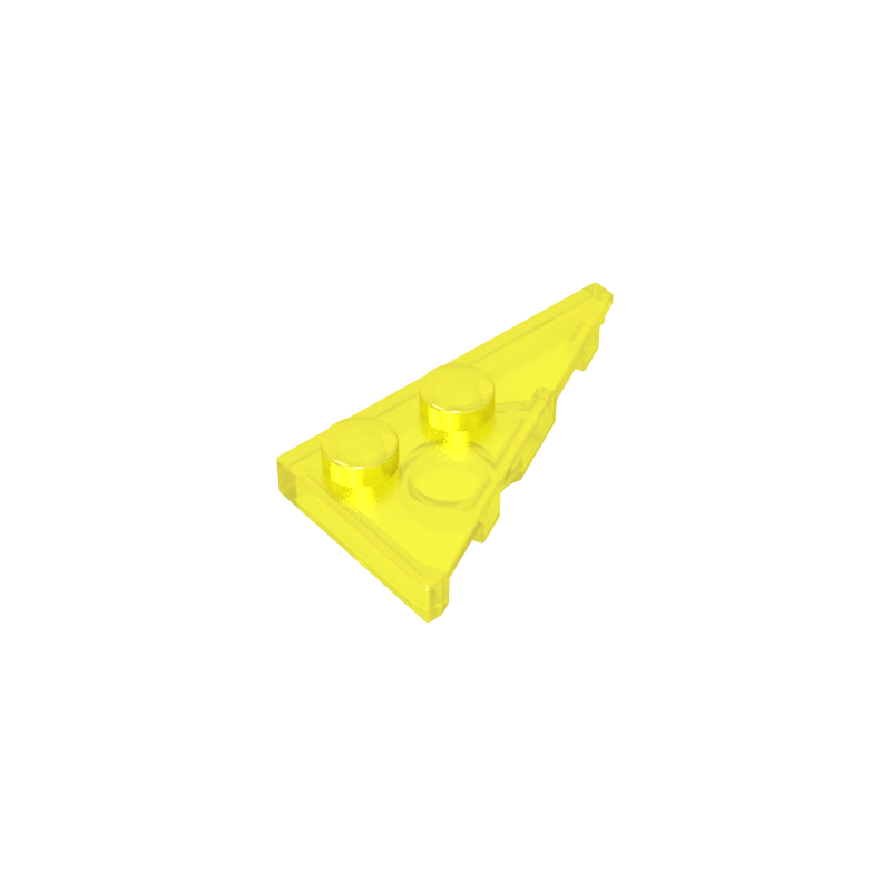 Coin, Plaque 4 x 2 Droite, Pointue-MyGobricksFr