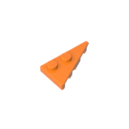 Coin, Plaque 4 x 2 Droite, Pointue-MyGobricksFr