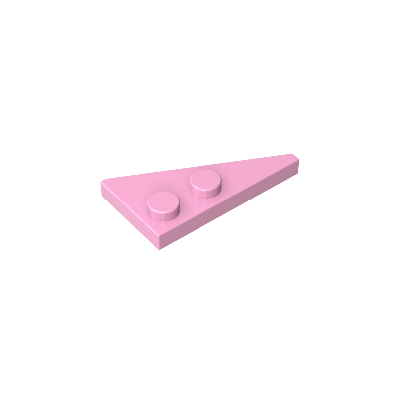 Coin, Plaque 4 x 2 Gauche, Pointu-MyGobricksFr