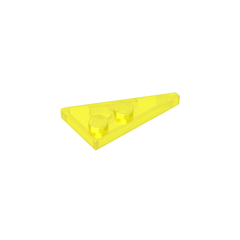 Coin, Plaque 4 x 2 Gauche, Pointu-MyGobricksFr