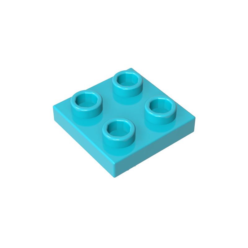 Fond 2x2 avec panneau perforé