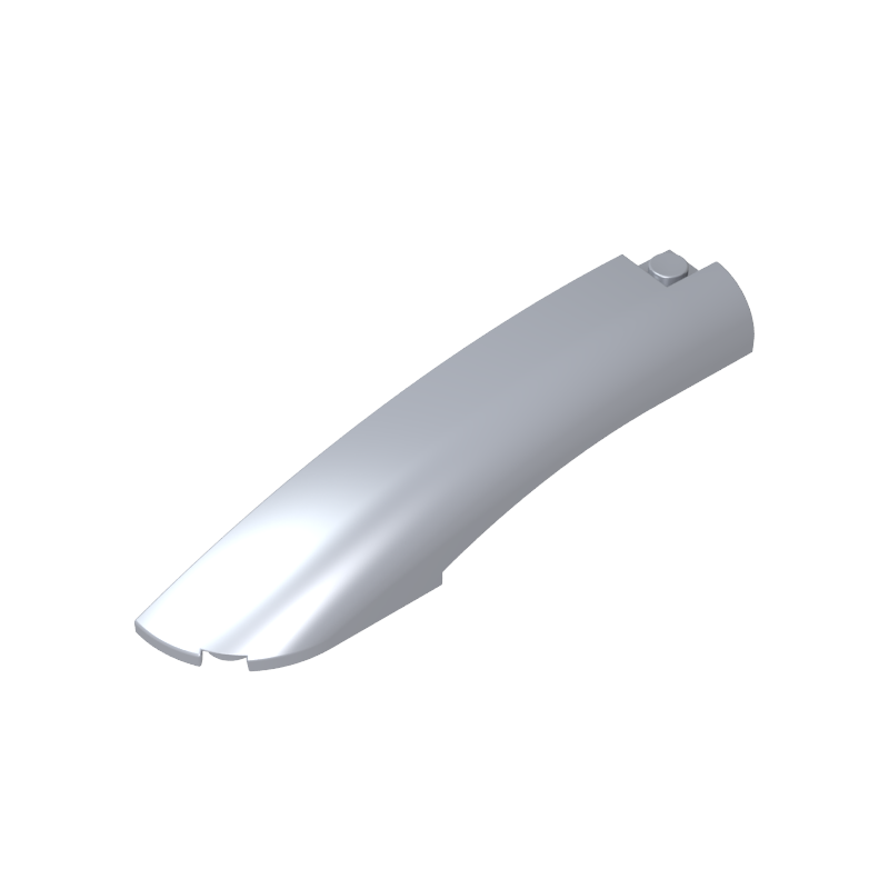 2x10x2 curved wheel arch decoration (left)