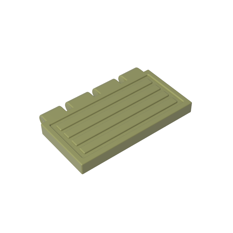 2x4 hinged train door