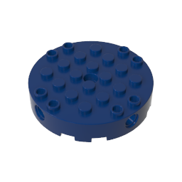 Forme Circulaire 6x6 Avec Quatre Trous Latéraux Et Un Trou Central