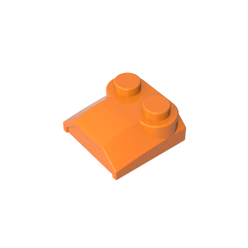 2x2x2/3 curved slope bricks with two studs