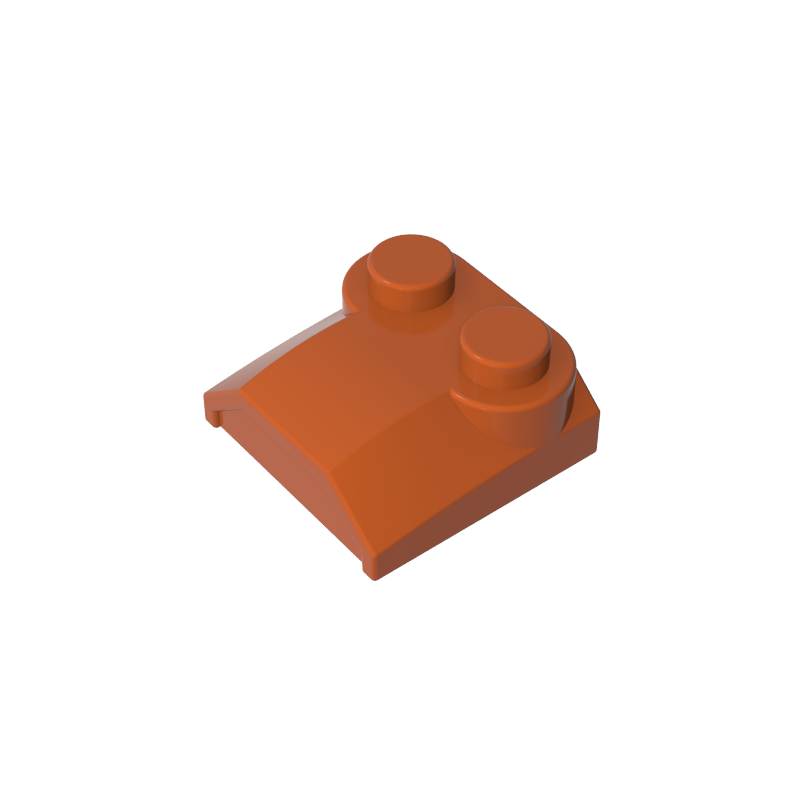 2x2x2/3 curved slope bricks with two studs