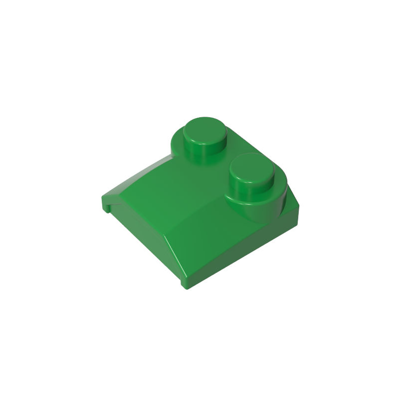 Brique courbe en pente 2x2x2/3 avec deux montants-BricksBulk.Fr