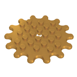 6x6 turntable with 14 gears