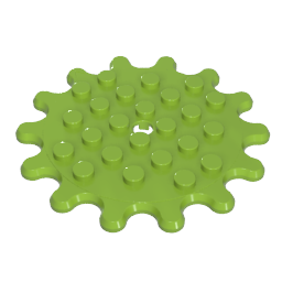 6x6 turntable with 14 gears