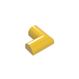 2x2x2/3 corner curved tiles