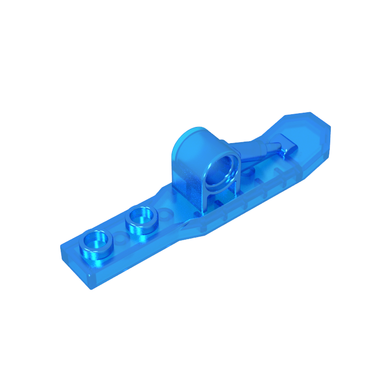 1x6 perforated landing gear skis