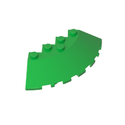 6x6 Arc Corner Brick