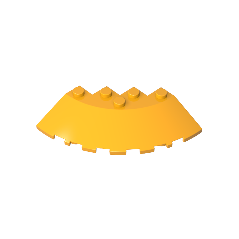 6x6 curved corner brick