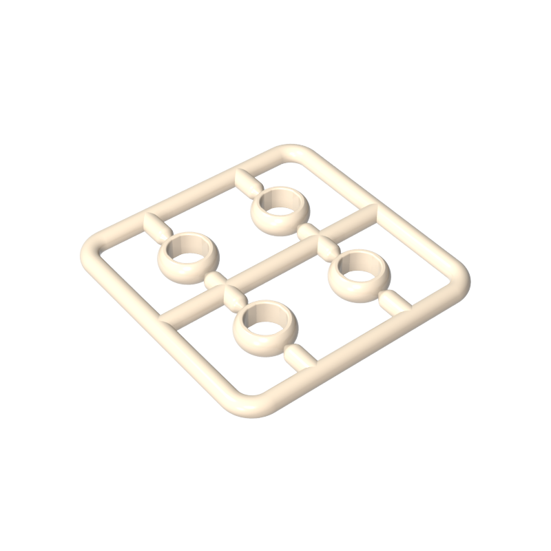 Rings Gold Rings Lord of the Rings 4 per plate