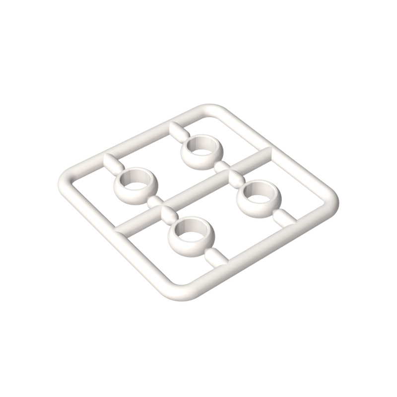 Rings Gold Rings Lord of the Rings 4 per plate