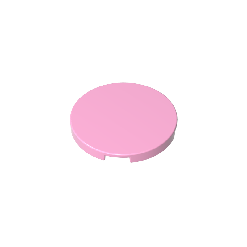 3x3 smooth round plate