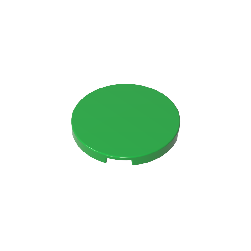 3x3 smooth round plate