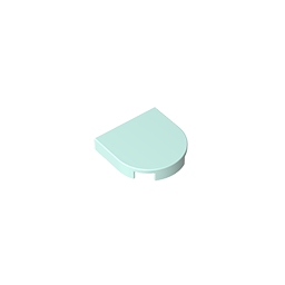 2x2 semicircular light panel