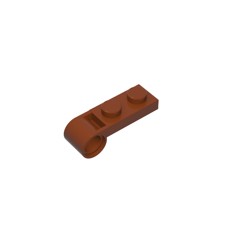 1x2 perforated plate, hinge plate