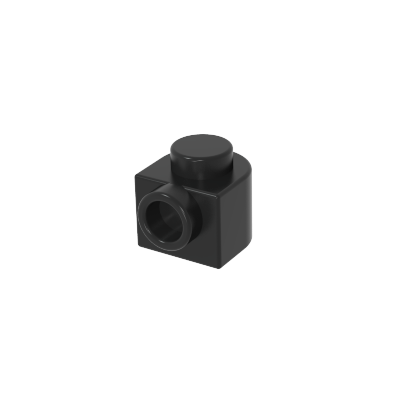 Brique De Surface Semi-circulaire Simple Face 1x1x2/3 Avec Protubérances Perforées