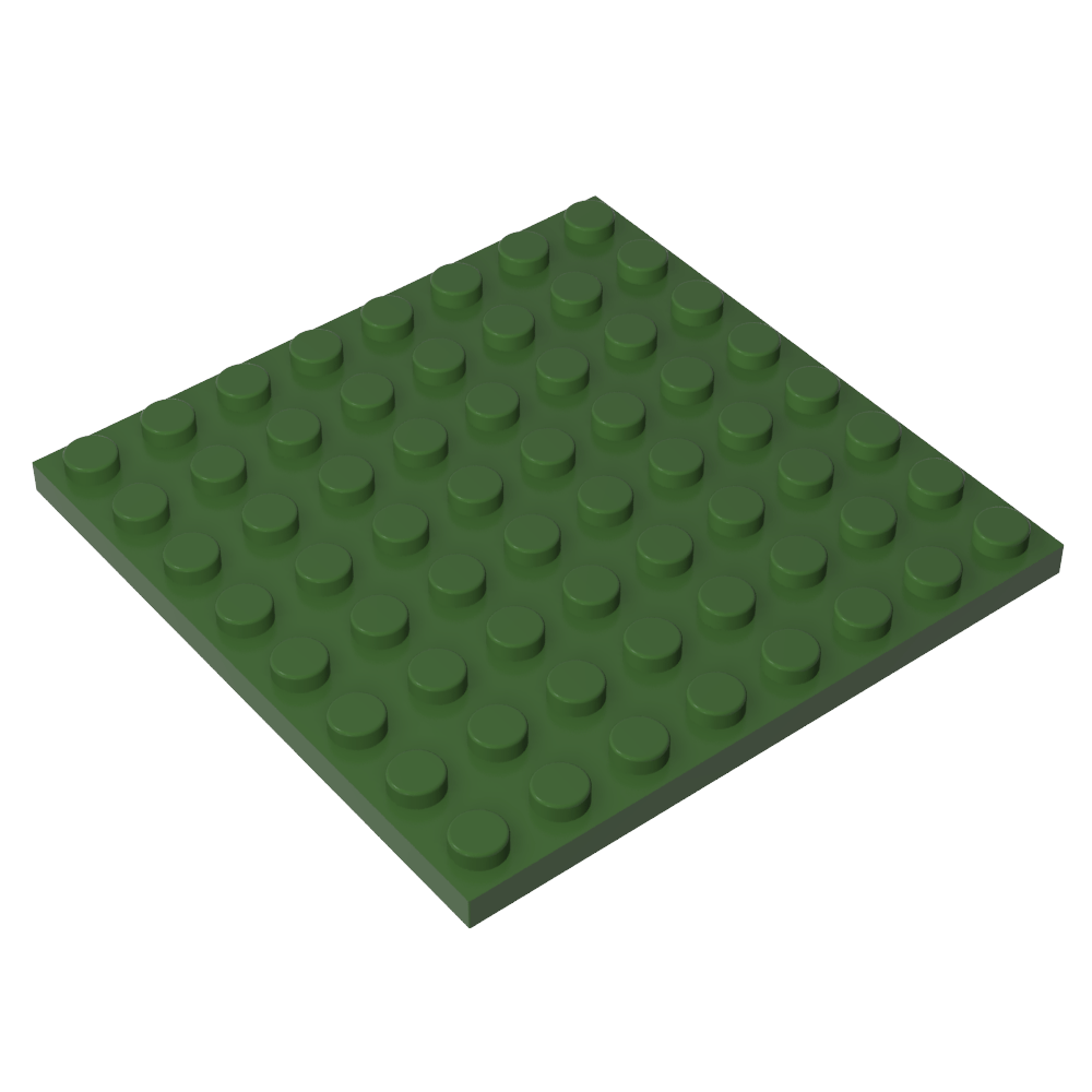 Assiette 8 x 8-MyGobricksFr