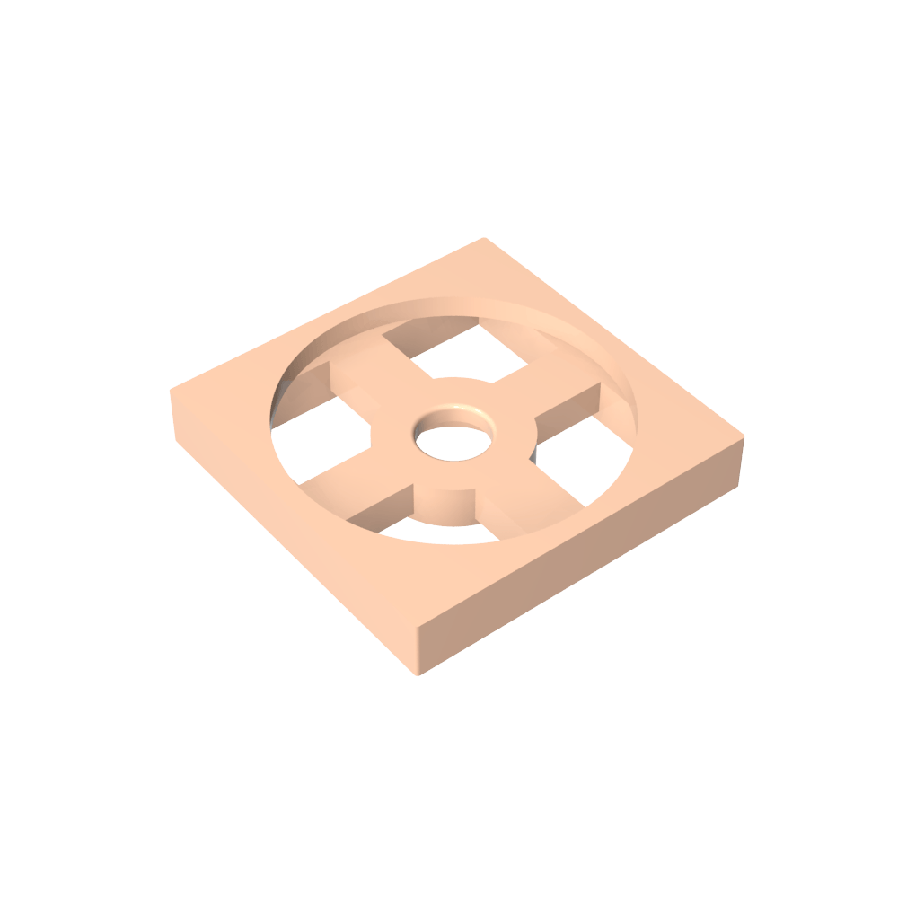 Plateau tournant 2 x 2, base-MyGobricksFr