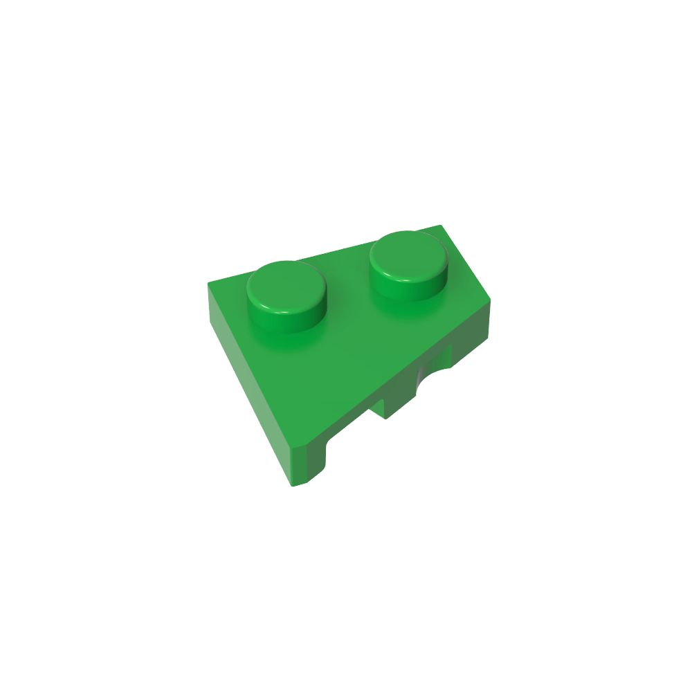 Plaque en coin 2 x 2 droite-MyGobricksFr