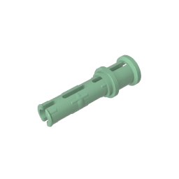 Axe Technic long avec crêtes de friction longitudinales et bague d'arrêt [crête près du bord]-MyGobricksFr
