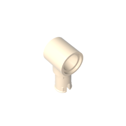 Connecteur Technic à 1 broche avec rainures de friction dans le sens de la longueur-MyGobricksFr