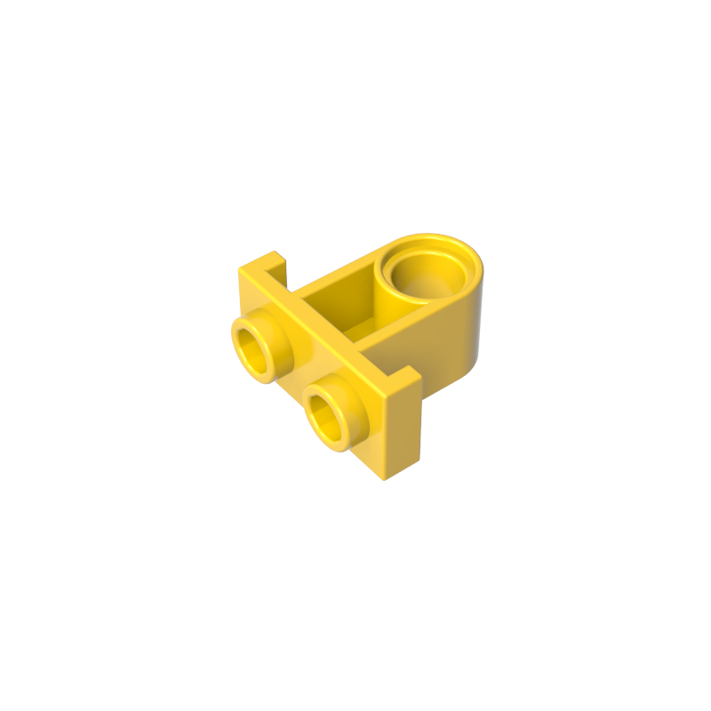 Plaque de connexion à broches Technic avec un trou (simple en bas)-MyGobricksFr