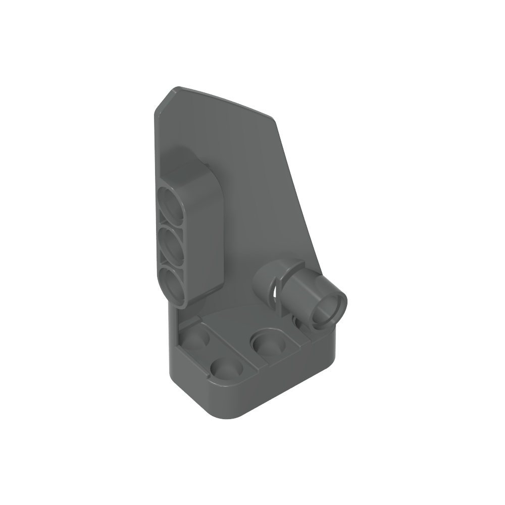Carénage de panneau Technic n° 3 Petit Lisse Long, Côté A-MyGobricksFr