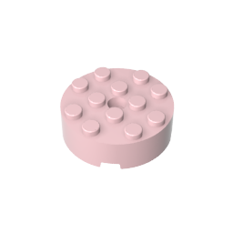 Brique ronde 4 x 4 [Trou central]-MyGobricksFr