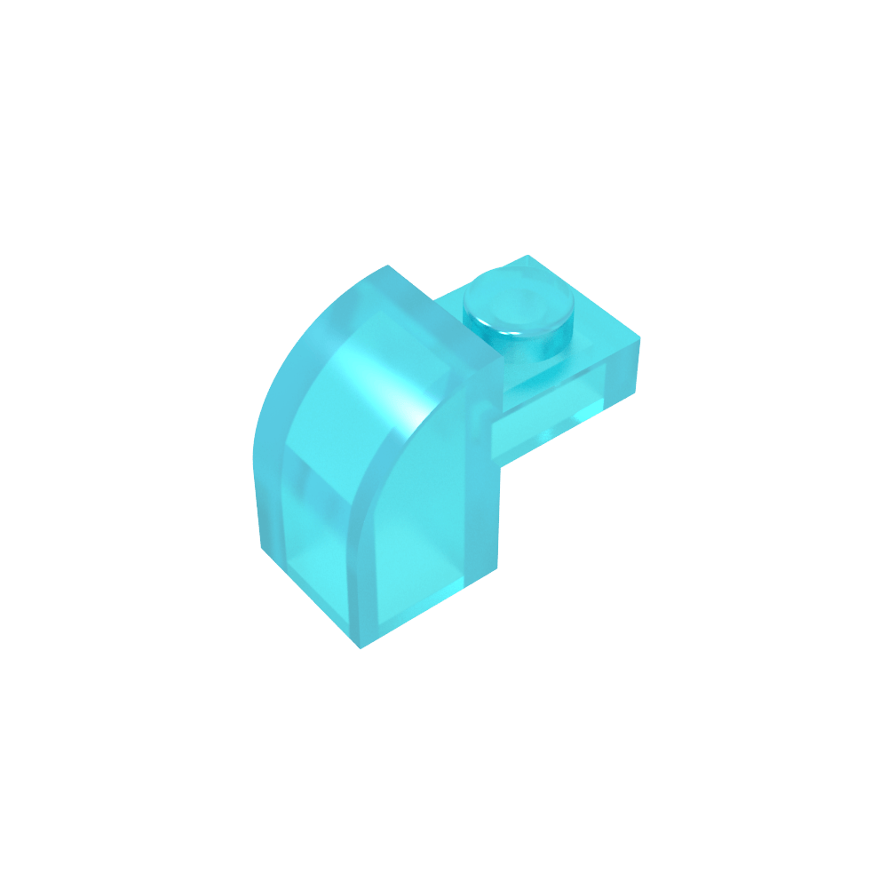 Brique incurvée 1 x 2 x 1 1/3 avec dessus incurvé-MyGobricksFr