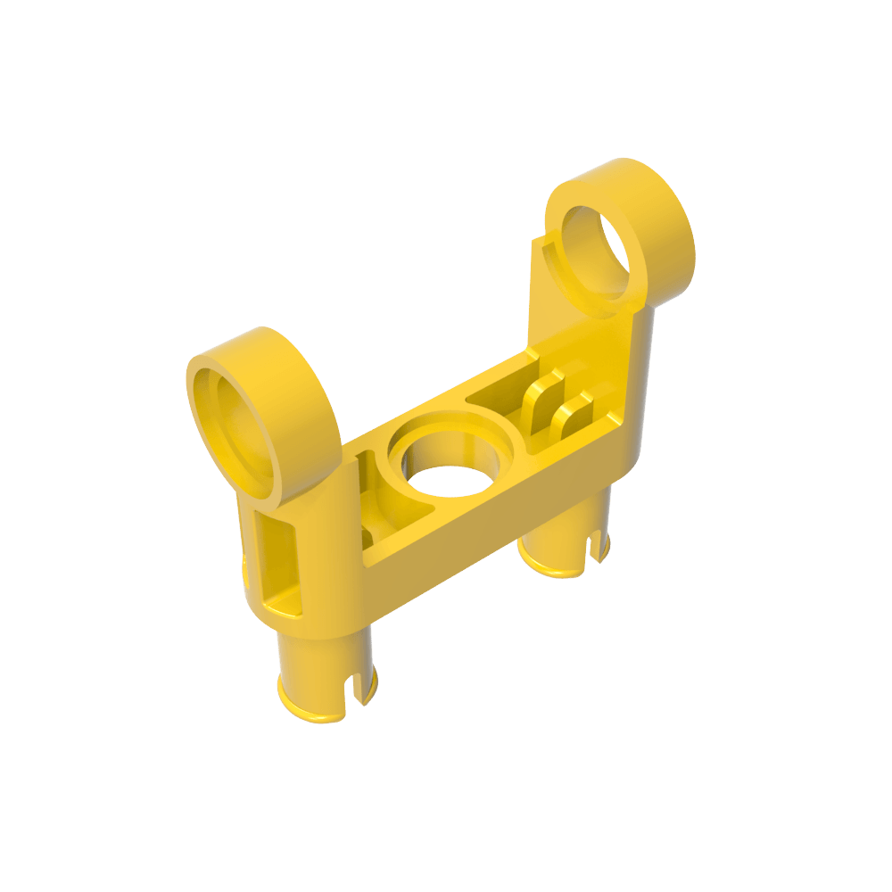 Connecteur à bascule Technic double lisse à 2 broches-MyGobricksFr