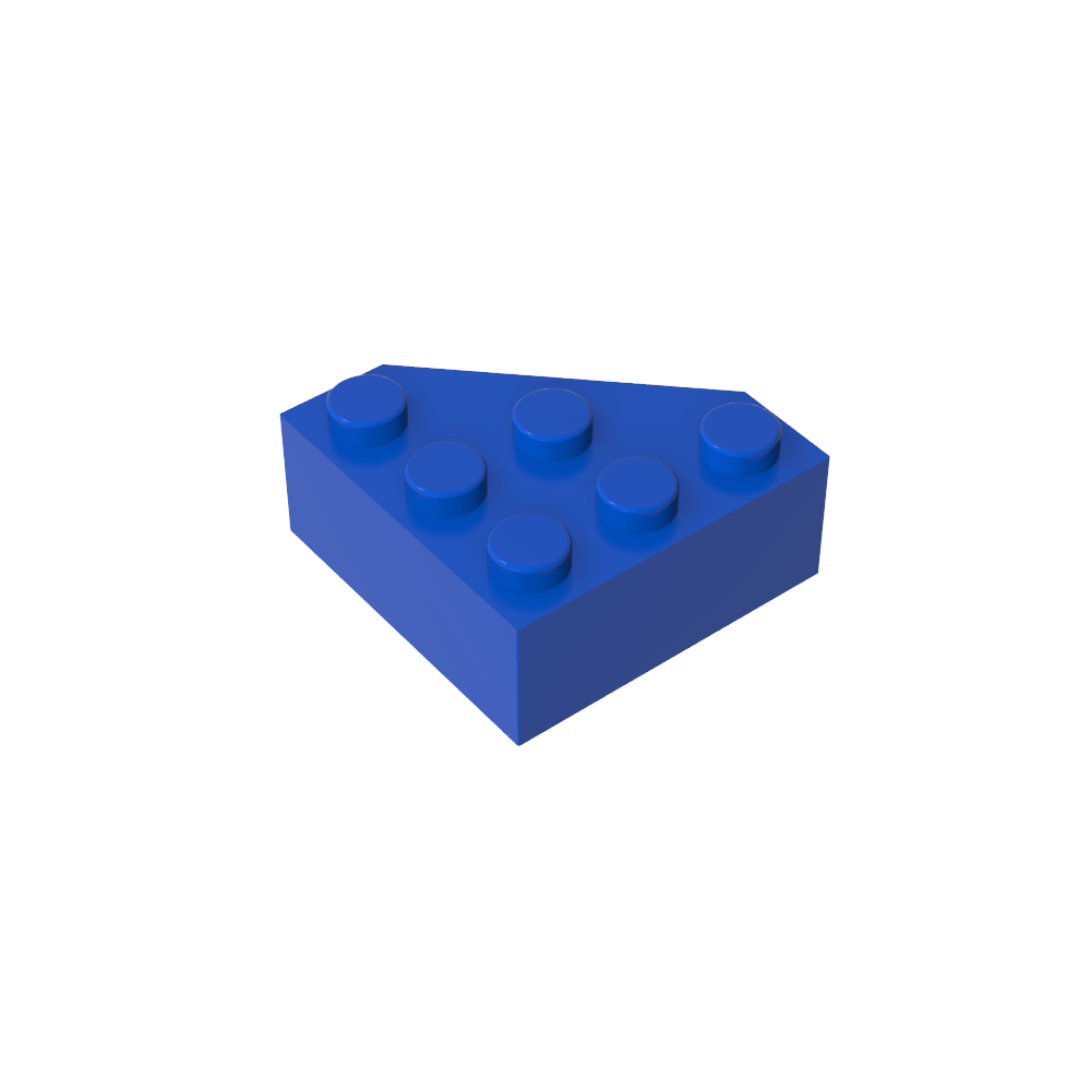 Coin 3 x 3 à angle coupé-MyGobricksFr