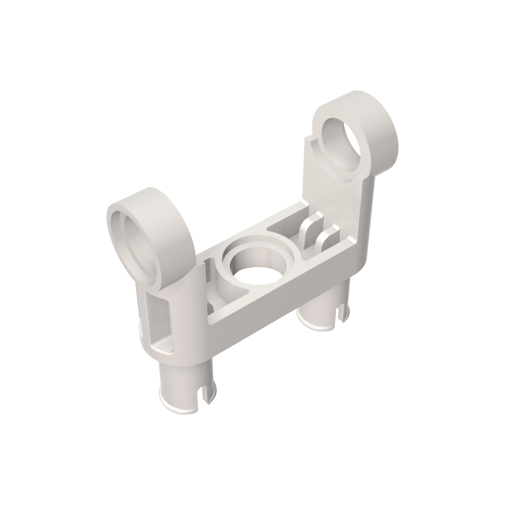 Connecteur à bascule Technic double lisse à 2 broches-MyGobricksFr